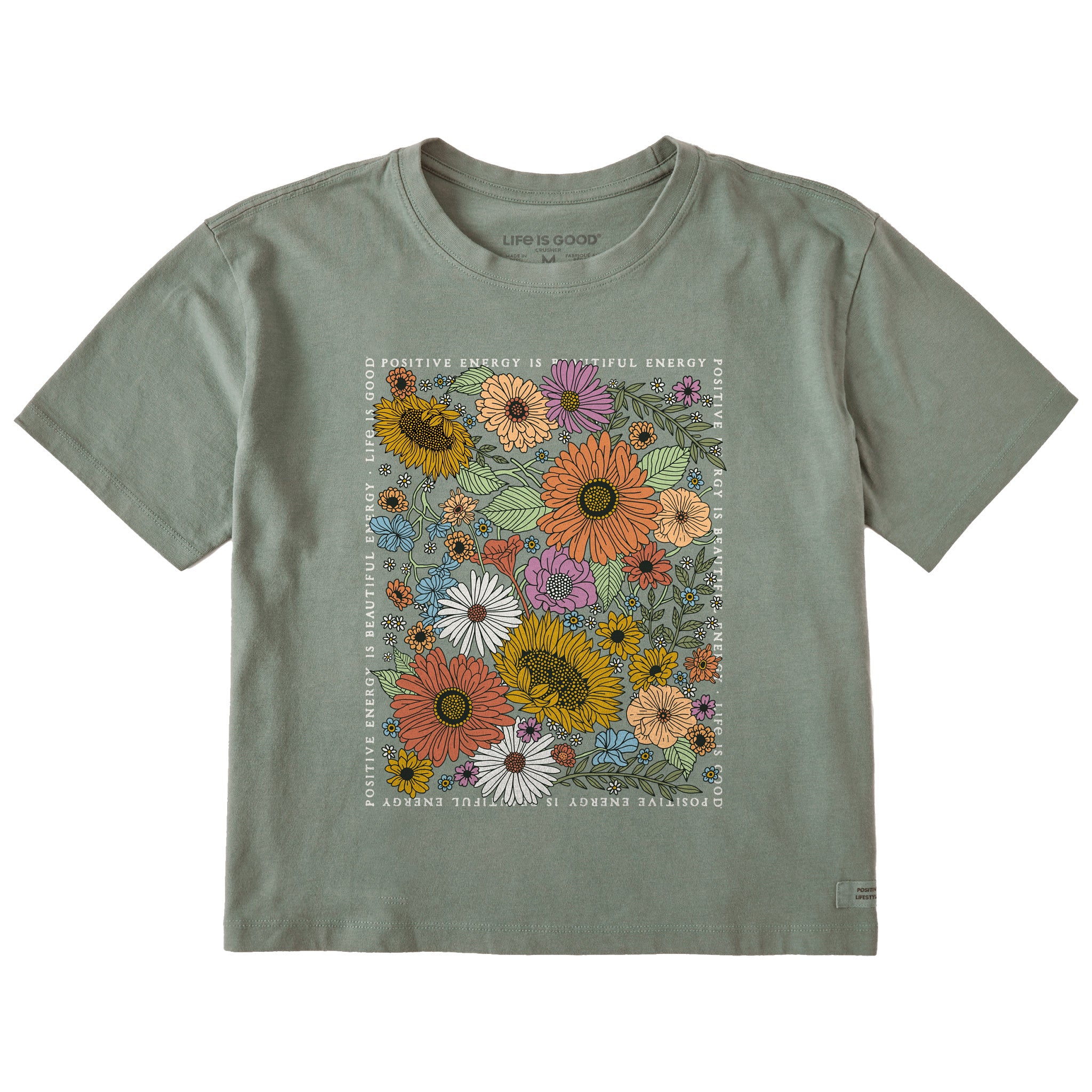 Beautiful Energy Wildflowers Tee